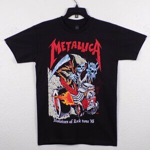 Metallica Monsters of Rock Tour ’85 Unisex T-Shirt – Small–2XL